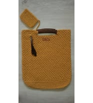 Janis Çanta (mini cüzdanlı) (Sarı)