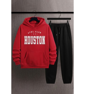 Unisex Houston Eşofman Takımı (A.Kırmızı)
