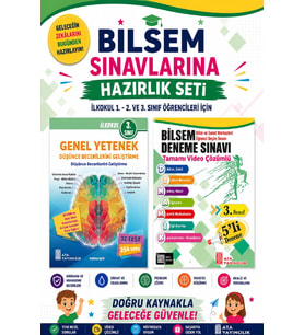 Ata 3.Sınıf Bilsem Sınavlarına Hazırlık Test + 5 li Deneme Sınavı