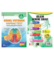 Ata 3.Sınıf Bilsem Sınavlarına Hazırlık Test + 5 li Deneme Sınavı (Beyaz)