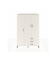 Kronos Dolap 6 Raflı 3 Çekmeceli Tek Askılı 132x59x195 Aytaşı-Aytaşı/Aytaşı