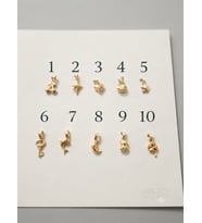 Orjinal 14 Ayar Sertifikalı Altın Minimalist Charm Altın Kolye Ucu Çeşitleri