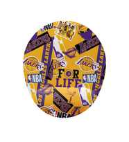 Lakers Kolaj Bilek Destekli Kaymaz Buruşmaz Kırılmaz Mouse Pad (Çok Renkli)
