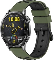 22mm ile Uyumlu Saatler için Çift Renkli Benekli Model 46mm Silikon Kordon HUAWEI Watch (GT6 Pro/GT6/GT5 Pro/GT5/GT4/Watch 4 Pro/GT3/GT3 Pro/GT2/GT2 Pro)
