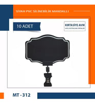 Kırtasiye AVM Siyah Pvc Fiyat TAtlıcı Etiketleri Silinebilir,yeniden Yazılabilir,ayarlanabilir Mandallı Pvc Levha,8cmx12cm