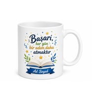 Kişiye Özel Karne Sevinci Baskılı Kupa Bardak Hediye Öğrenci Kupa