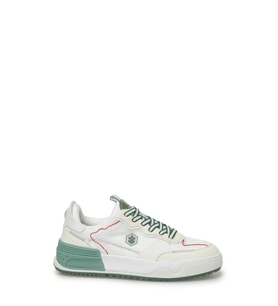 LUMBERJACK MEZZY 4PR BEYAZ LİME COMFORT CASUAL ANATOMİK SPOR AYAKKABISI