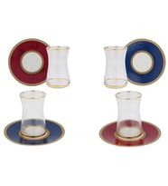 Lucky Art Lucinda Bone 6Lı Çay Bardağı