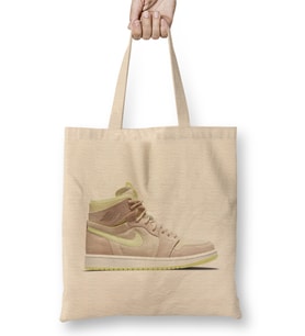 Jordan 1 High Zoom Cmft Lemon Twist Bez Çanta Uzun Saplı