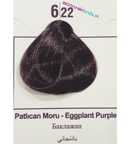 Colorx Saç Boyası Tekli Set - 6.22 PATLICAN MORU