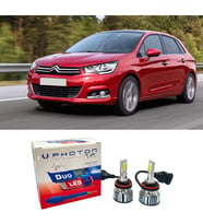Citroen C4 Led Xenon Kısa Far Ampulü H7 Duo Yeni Seri Beyaz 2012-2017
