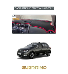 DACIA SANDERO STEPWAY 2015-2021TORPİDO KORUMA HALISI GRİ KENAR