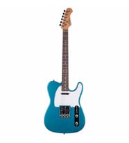 Kozmos KTL-ALDSS-GRWN-LPB SS Cilalı Sap Gülağacı Klavye Lake Placid Blue Elektro Gitar