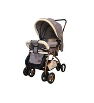 Vavbaby Dual Comfort Line Çift Yönlü Bebek Arabası Bej-Gold (Standart)