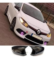 Renault Fluence Batman Yarasa Ayna Kapağı Piona Black ABS 2009-2016