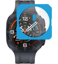Lexroo Samsung Galaxy Watch Ultra 2 47mm için 2'li Paket Kolay Kurulum Otomatik Hizalama Aparatlı