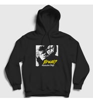 Presmono Unisex Beyaz Edward Baji Keisuke Anime Tokyo Revengers Kapüşonlu Sweatshirt 259829tt (Siyah)
