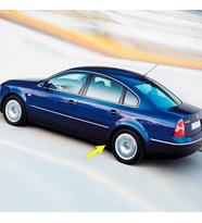 VW Passat B5.5 2001-2005 Sol Marşpiyel Arka Kapağı Plastik 3B0853897A