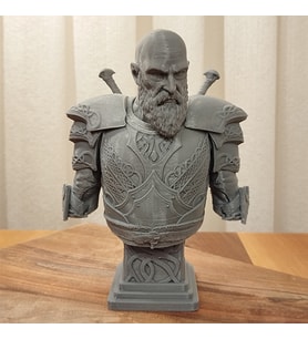 Kratos God Of War Bust Dekoratif Figür