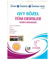 Karekök Yayınları Karekök Yayınları Ayt Sözel Tüm Dersler Soru Bankası (Çok Renkli)