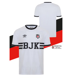 Beşiktaş Orijinal Lisanslı Nostalji Beyaz Bjk Forma