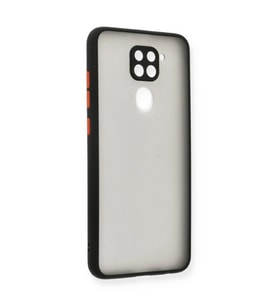 Xiaomi Redmi Note 9 Kılıf Montreal Silikon Kapak - Siyah