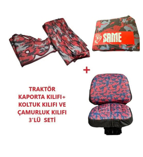 Same 55-65-75 Natural Bahçe Serisi Traktör Kılıfı Branda (02)
