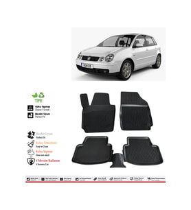 Volkswagen Polo 2002 Model 4D Havuzlu Paspas