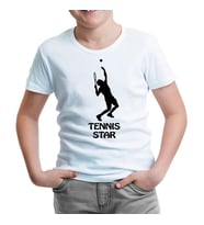 Tenis Star Beyaz Çocuk Tshirt