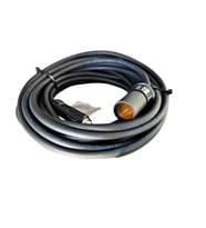 Araç Çakmak Uzatma Kablosu 12-24 Volt 16 Amper 2 X1,5 mm TTR Bakır 10 Metre-Siyah