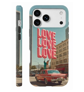 İPhone 17 Pro Vibes Collection Çift Katmanlı Essential Tough Telefon Kılıfı