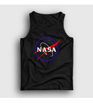 Presmono Unisex Siyah Logo V2 Nasa Space Uzay Atlet 282988tt