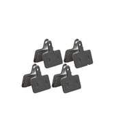 4 Adet Bisiklet Hidrolik Mekanik Disk Kaliper Fren Balatası Shimano Model organıc  Balata (Gri)