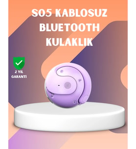 S05 Kulak İçi Kulaklık – Değiştirilebilir Silikon Uçlu Ergonomik Tasarım