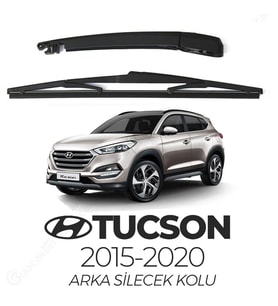 Hyundai Tucson 2015-2020 Arka Silecek Kolu ve Silecek Seti