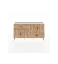 Arges Konsol 3 Raflı 2 Çekmeceli 4 Kapaklı 176x30x99 Aytaşı-Çam