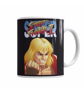 Street Fighter  Ken Kupa Bardak Porselen