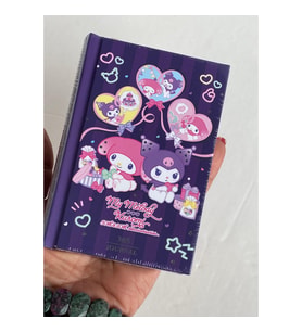 VJ Kuromi My Melodi 365 Günlük 368sf.A7 gümüş vara