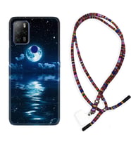 Omix X300 X500 X400 X600 X700 Kılıf Boyun Asklı Rasta Silikon Night Moon 1133