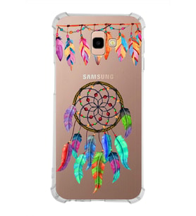 PrintiFy Samsung Galaxy J4+ Plus Uyumlu Nazar Boncuğu 6 Baskılı Şeffaf Köşe Korumalı Antişok Kılıf