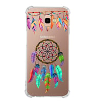 PrintiFy Samsung Galaxy J4+ Plus Uyumlu Nazar Boncuğu 6 Baskılı Şeffaf Köşe Korumalı Antişok Kılıf