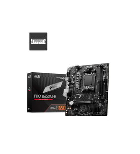 MSI PRO B650M-E DDR5 HDMI PCIE 4.0 AM5 mATX