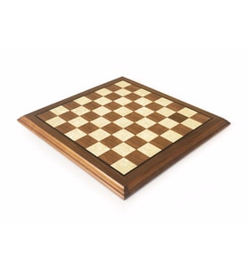 Helena Wood Art Masif Ceviz Sedefli Satranç Tablası 40x40cm