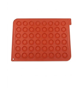 Silikomart Mac01 Makaron Halısı Profesyonel Silikon Kalıp
