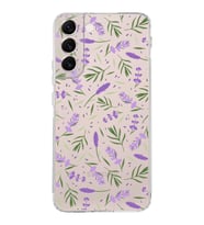 PrintiFy Samsung Galaxy S22 Plus ile Uyumlu 1mm Slim Fit Water Color 3 Baskılı Şeffaf  Kılıf