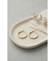 316L Çelik Gold Renk 22 mm Halka Küpe 5886