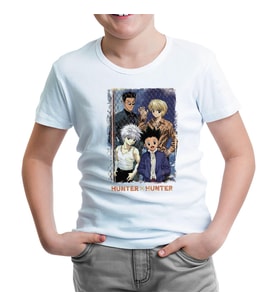 Hunter x Hunter Beyaz Çocuk Tshirt