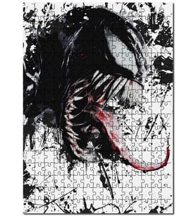 Cakapuzzle Zehir filmi Örümcek Adam Puzzle Yapboz MDF (Ahşap) (120 Parça)