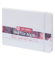 Talens Art Creation Sketchbook Sert Kapak Eskiz Defteri 140 gr 21x14,8 cm 80 yp BEYAZ 