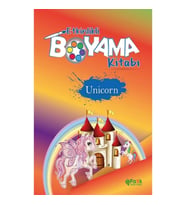 Etkinlikli Boyama Kitabı Unicorn